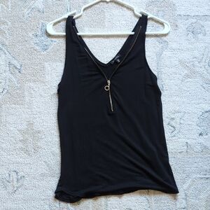 Black Sleeveless Top